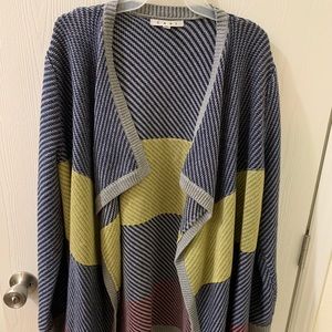 CAbi Waterfall Blanket sweater XL